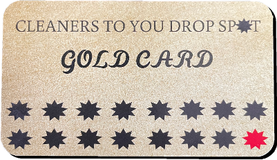 Gold card image